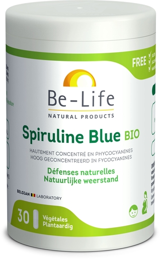 Be-Life Spiruline Blue Biocaps 30 | Défenses naturelles - Immunité