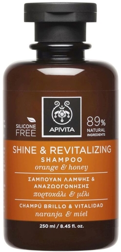 Apivita Shampoo Revitaliserend Glans250ml | Shampoo