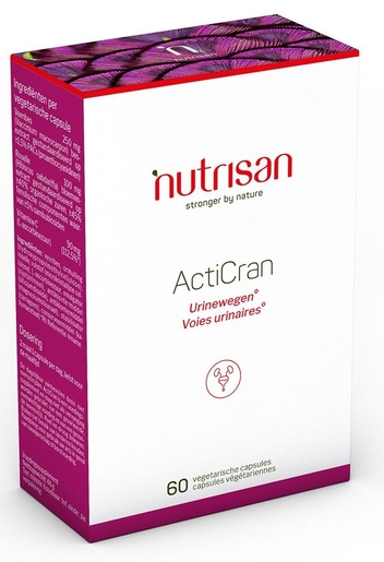 Nutrisan ActiCran 60 Capsules | Urinair comfort