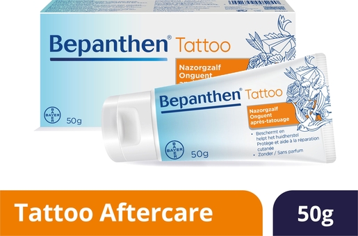 Bepanthol Tattoo - Onguent de Soin Intense 50g | Rougeurs - Cicatrisations