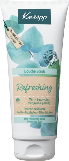 Kneipp Douche exfoliërend Munt-Eucalyptus 200 ml | Scrubs - Peeling