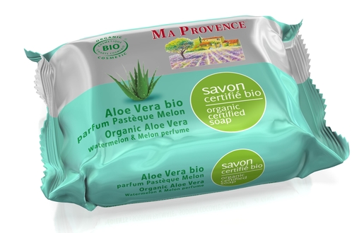 Ma Provence Savon Aloe Vera Bio 75g | Bain - Douche