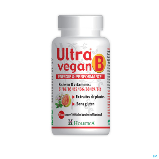 Ultra Vegan B Energie Prestatiecomp 30