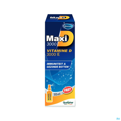 Biocure Maxi 3000 D Spray 10 ml | Natuurlijk afweersysteem - Immuniteit