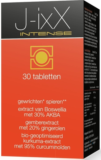 J-ixX Intense 30 Tabletten | Gewrichten - Artrose