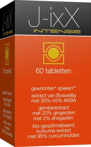 J-ixX Intense 60 Tabletten | Gewrichten - Artrose
