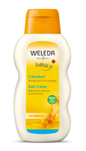 Weleda Baby Bad Crème met Calendula 200ml | Bad - Toilet