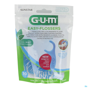 Gum Easy Flossers Fil Dentaire 30