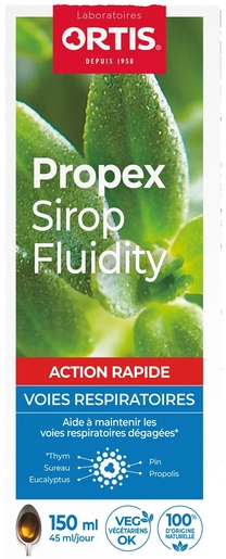 Ortis Propex Sirop Fluidity 150ml | Défenses naturelles