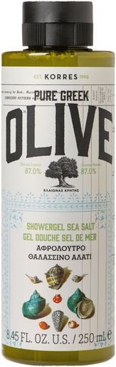 Korres Gel Douche Olive Sel de Mer 250ml | Bain - Douche