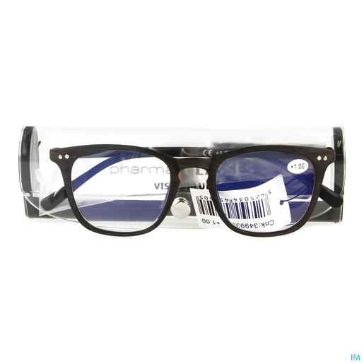 Pharmaglasses Visionblue Pc02 Leesbril +1.00 Brown | Brillen