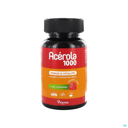 Vitavea Acerola 1000 30 Gummies | Défenses naturelles - Immunité