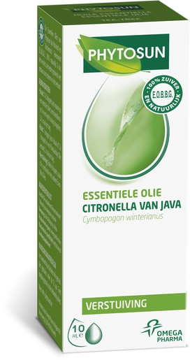 Phytosun Javaanse Citronella Essentiële Olie Bio 10ml | Bioproducten