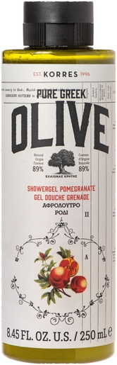 Korres Gel Douche Olive Grenade 250ml | Bain - Douche