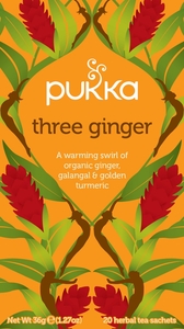 Pukka Thé Three Ginger 20 Sachets