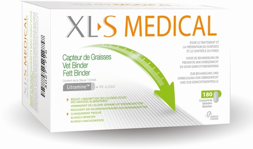 XLS Medical Vetbinder 180 Tabletten | Vetvangers