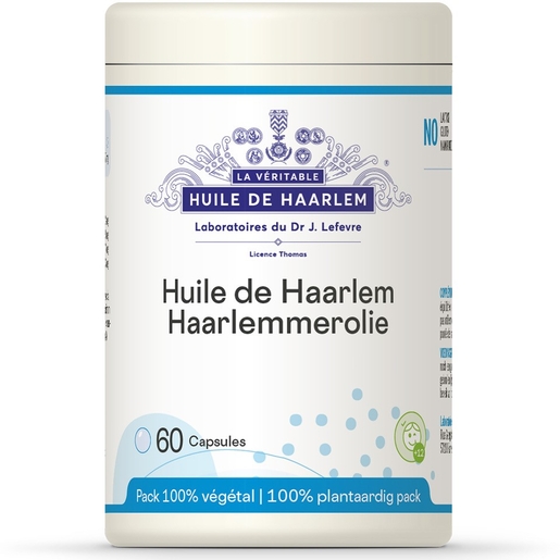 Be Life Huile de Haarlem 60 Gélules | Dépuratif - Détoxifiant