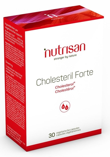 Nutrisan Cholesteril Forte 30 Capsules (nouvelle formule) | Cholestérol