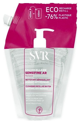 SVR Sensifine AR Micellair Water Eco Navulling 400 ml | Make-upremovers - Reiniging