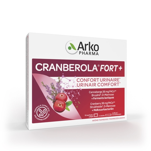 Cranberola Fort+ Urinecomfort 10 Zakjes | Urinair comfort