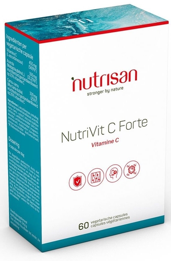 Nutrisan NutriVit C Forte 60 Capsules | Vermoeidheid - Herstel