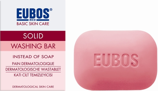 Eubos Compact Pain Dermatologique Rose 125g | Bain - Douche