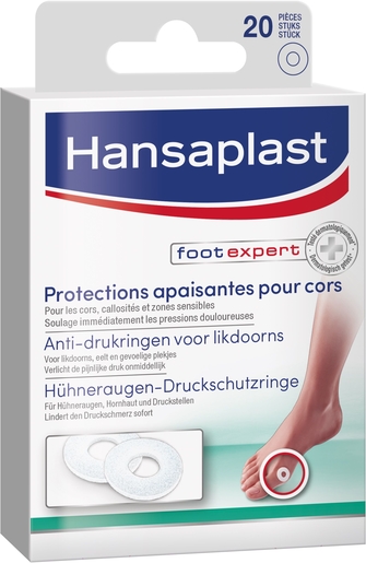 Hansaplast Foot Expert 20 Anti-Drukringen Likdoorns | Podologie