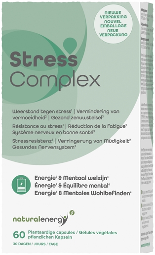 Stress Complex Natural Energy 60 Capsules | Stress - Relaxation