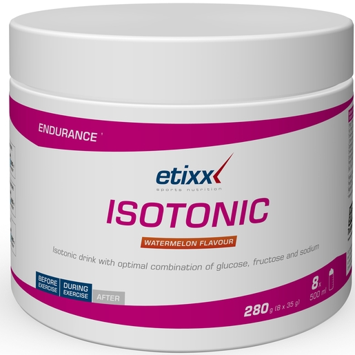 Etixx Isotonic Powder Watermeloen 280g | Doorzettingsvermogen