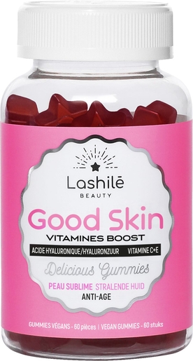 Lashilé Beauty Good Skin Vitamines Boost 60 Gummies | Vitamines C