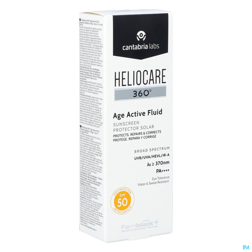 Heliocare 360 Age Active Fluid IP50 50ml | Zonneproducten