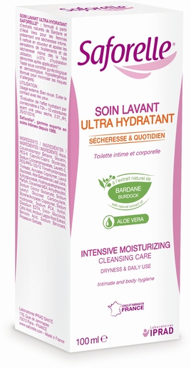 Saforelle Soin Lavant Ultra Hydratant 100ml | Bain - Douche