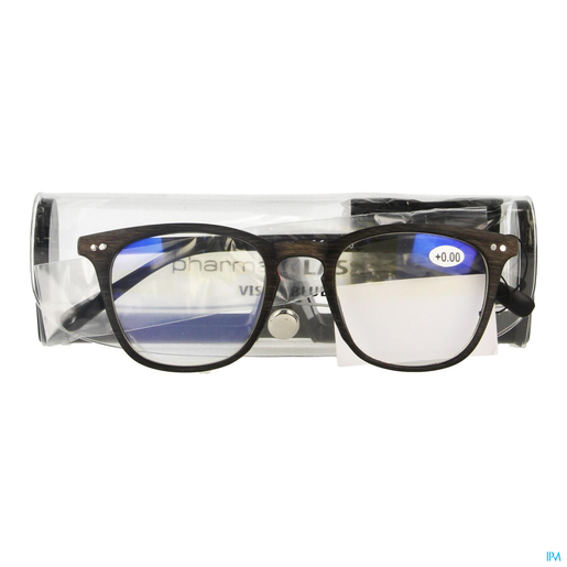 Pharmaglasses Visionblue Pc02 Leesbril +0.00 Brown | Brillen
