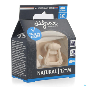 Difrax Sucette Natural 12+ Pure Blossom