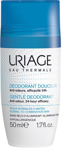 Uriage Milde Deodorant Roll-On 50ml | Klassieke deodoranten