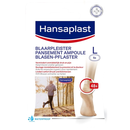 Hansaplast Foot Expert 5 Pleisters Blaren (Groot Formaat) | Blaren