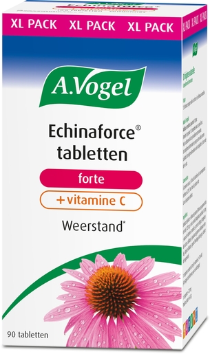 A.Vogel Echinaforce Forte + Vitamine C 90 Tabletten | Natuurlijk afweersysteem - Immuniteit