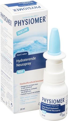 Physiomer Mini Hydraterende Neusspray 20ml | Neus