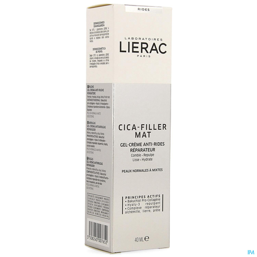 Lierac Cica Filler Gel Cr A/rimpel Herst.tube 40ml | Antirimpel