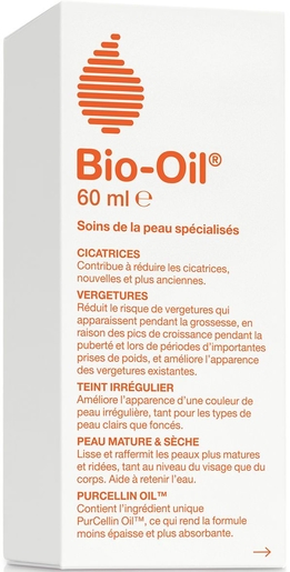 Bio-Oil Huile Régénérante 60ml | Rougeurs - Cicatrisations