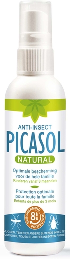 Picasol Natural Spray 70ml | Antimuggen - Insecten - Insectenwerend middel 