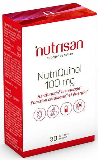 Nutrisan NutriQuinol 100mg 30 Gélules | Forme - Energie