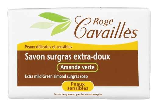 Rogé Cavaillès Extrazachte Extravette Zeep Groene Amandel 150g | Bad - Douche