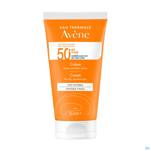 Avene Crème Solaire IP50+ 50ml | Protection visage