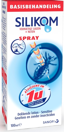 Silikom Spray Anti Luizen 100ml | Antiluizen