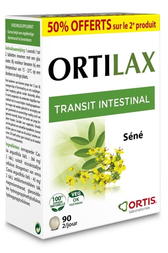 Ortis Ortilax Comp 2x90 2e -50% | Digestion - Transit