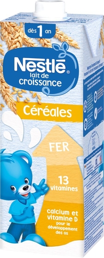 NESTLÉ Lait de Croissance 1+ Céréales Bébé 1+ An 1L | Laits 1er âge