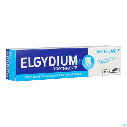 Elgydium Tandpasta Tegen Tandplak 75 ml | Tandpasta's - Tandhygiëne