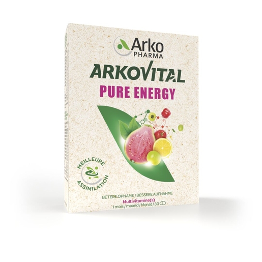 Arkovital Pure Energy 30 Tabletten | Natuurlijk afweersysteem