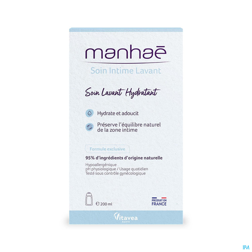 Manhae Soin Intime Hydratant 200ml | Soins pour hygiène quotidienne